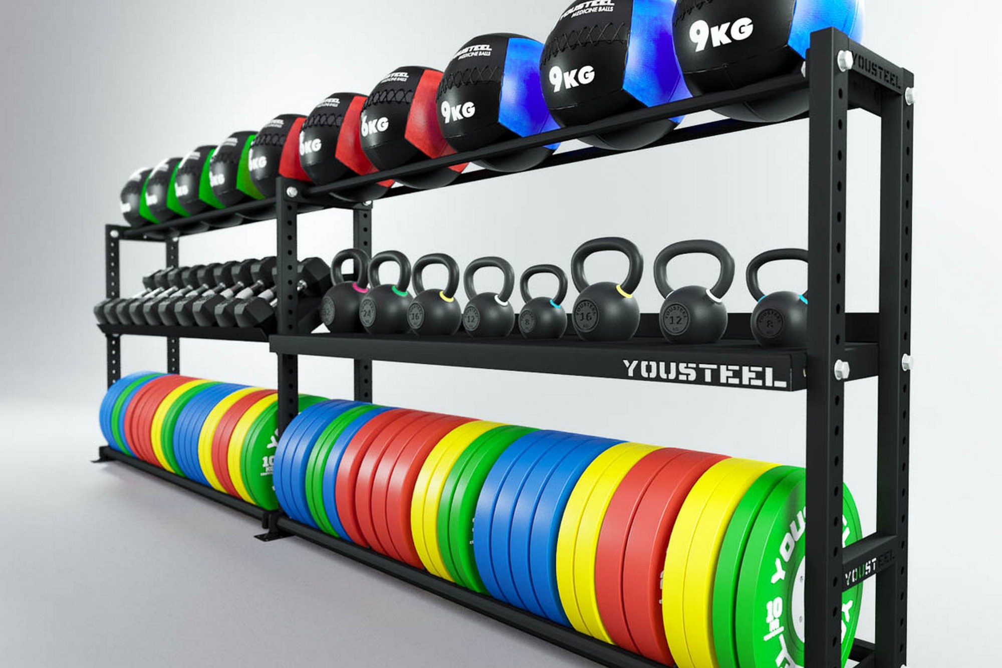 Стеллаж модульный YouSteel СТМ 3600-1200