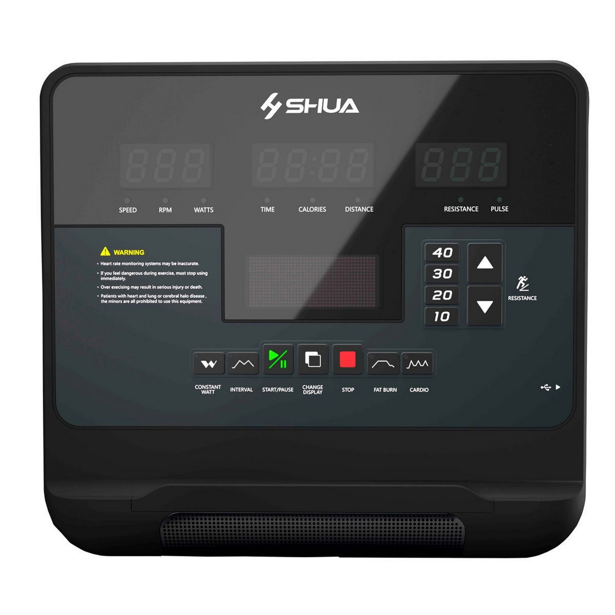 Велотренажер вертикальный Shua SH-B9100U (Led display)