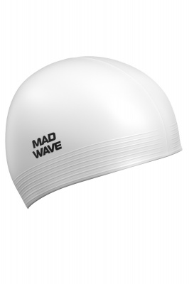 Латексная шапочка Mad Wave Solid Soft M0565 02 0 02W белый