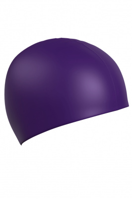 Силиконовая шапочка Mad Wave Standard Silicone cap 9973 0 19 пурпурный