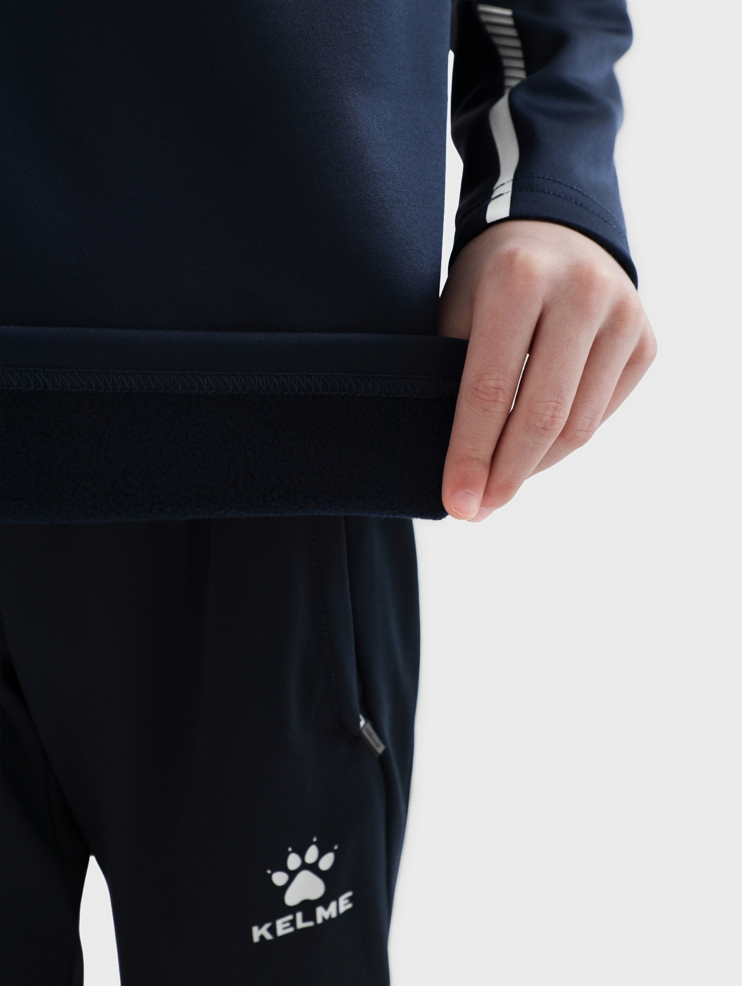 Детская олимпийка Kelme Children's Pullover (plus Fleece) 7461TT3052-416 Dark Blue