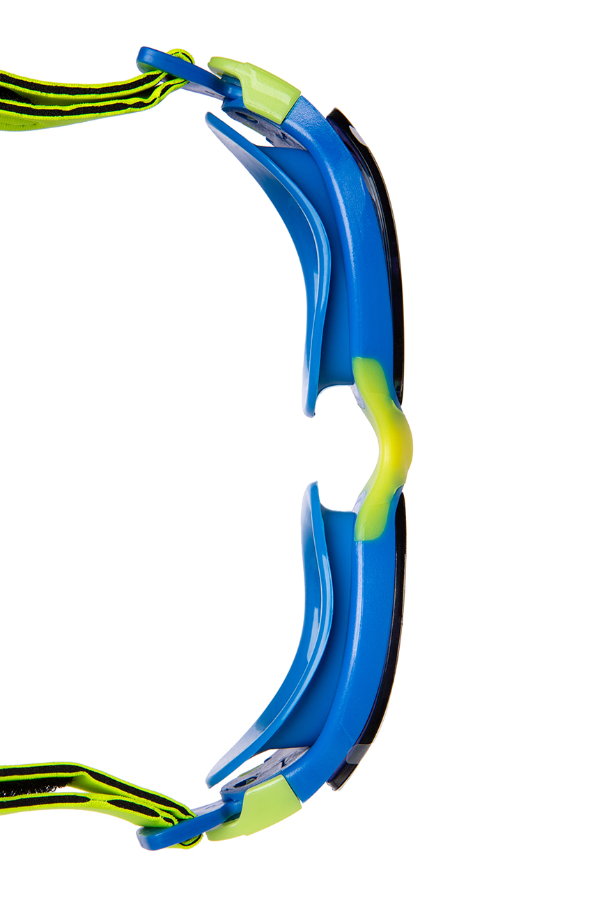 Очки для плавания юниорские Mad Wave Neon Wave rainbow M0435 01 0 04W Синий