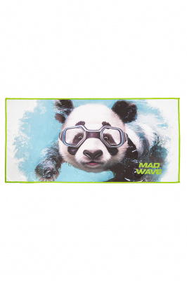 Полотенца Mad Wave Microfiber towelPanda M0764 14 0 00W разноцветный