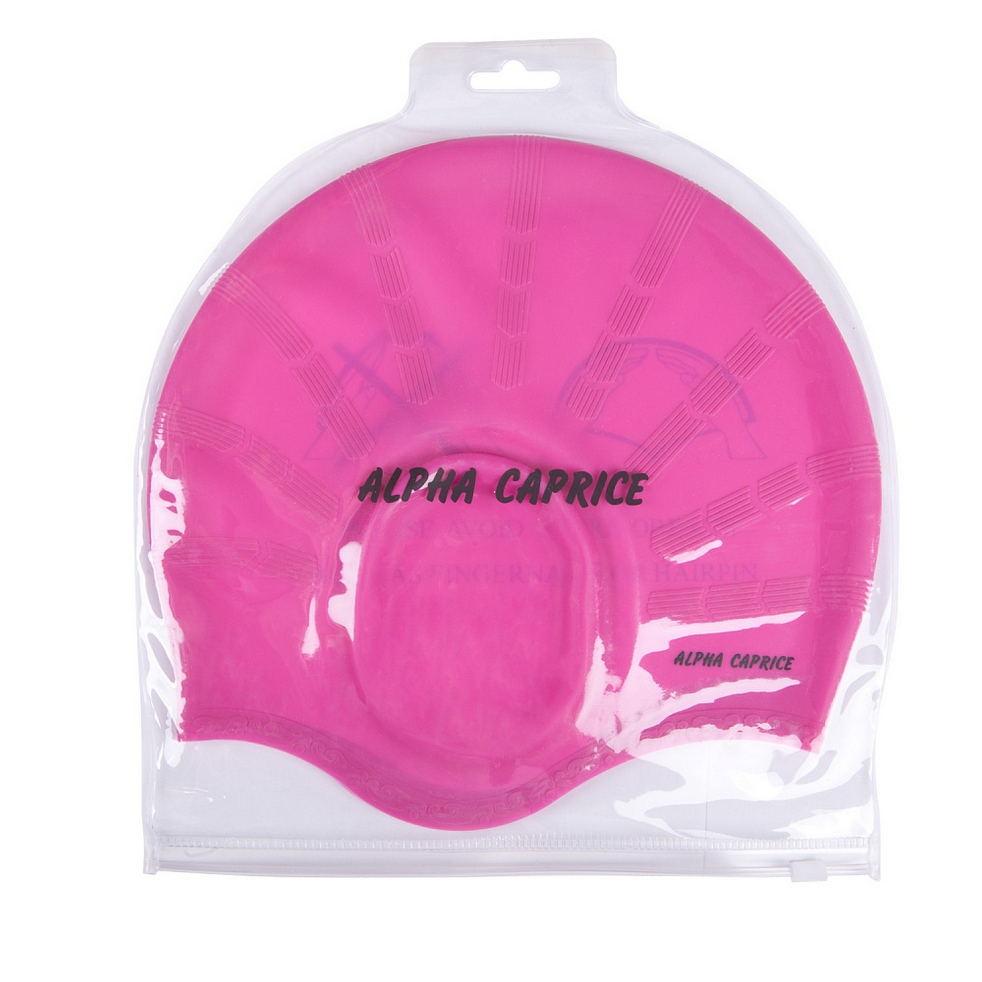 Шапочка для плавания с ушами Alpha Caprice SCU Pink