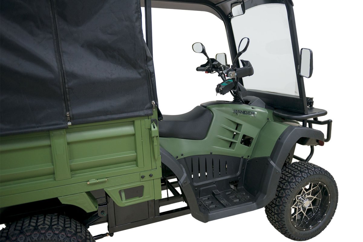 Грузовой электроквадроцикл RuTrike Рейнджер 026255-3232 зеленый