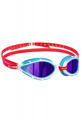 Очки для триатлона Mad Wave Trilogy rainbow polarized M0484 03 0 08W Голубой
