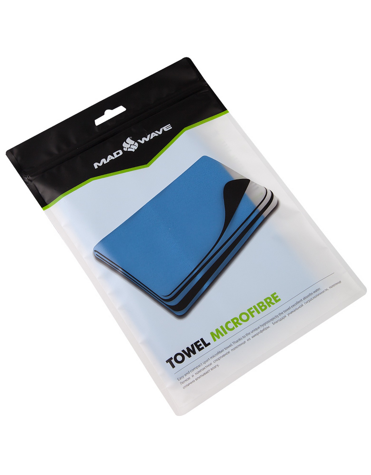 Полотенце из микрофибры Mad Wave Microfibre Towel M0736 03 0 04W синий