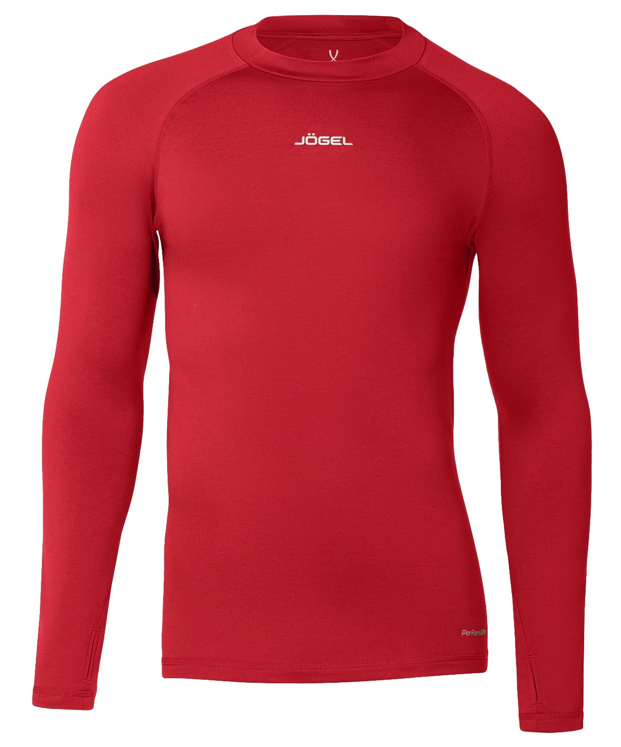 Джемпер компрессионный утепленный Jogel CAMP PerFormDRY Baselayer Top Warm, красный