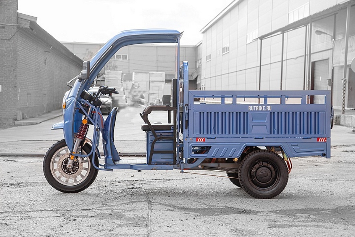Грузовой электротрицикл RuTrike Гермес Pro 1500 72V2200W 024457