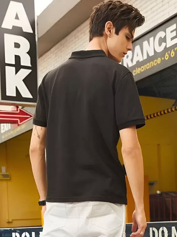Футболка-поло Kelme Short Sleeve Polo Shirt 3891064-000 Black