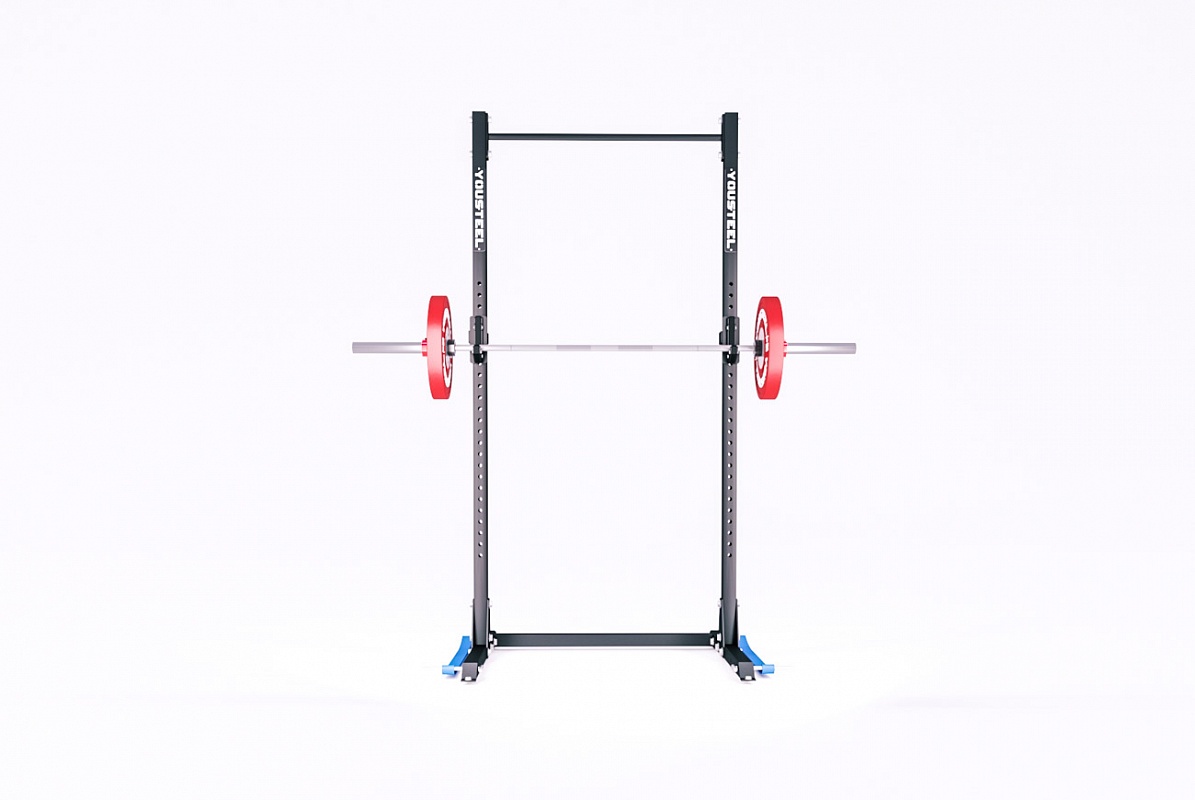 Стойка универсальная YouSteel с перекладиной | Premium Fitness