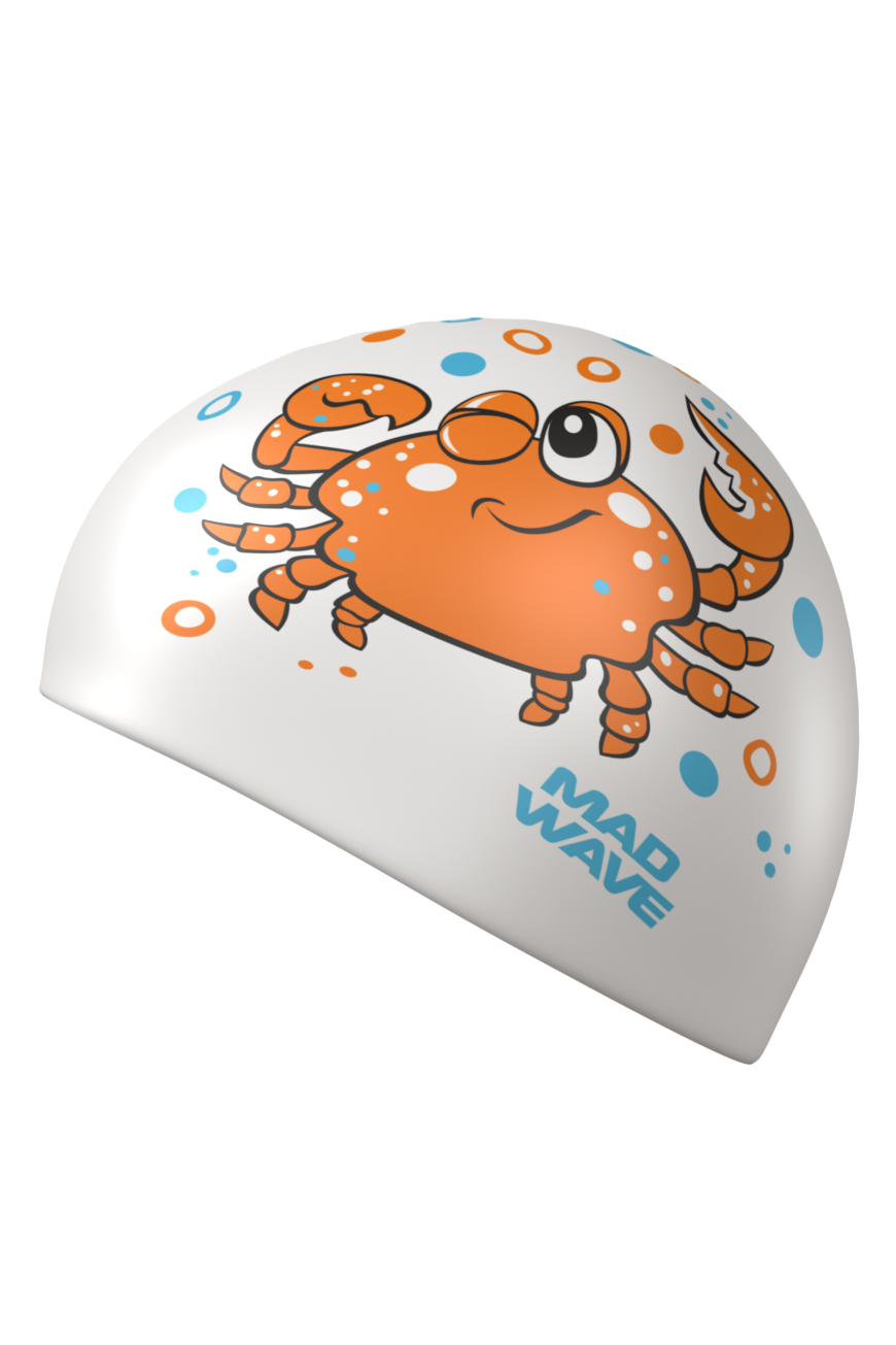 Юниорская силиконовая шапочка Mad Wave Crab M0574 06 0 00W