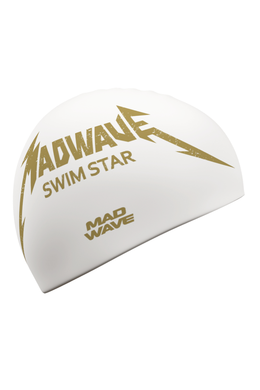 Силиконовая шапочка Mad Wave Swimstar M0555 33 0 02W белый