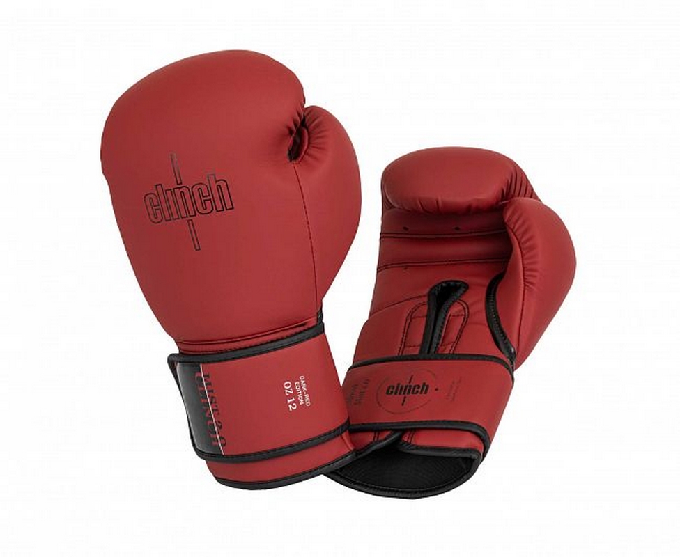 Перчатки боксерские Clinch Mist 2.0 C183 темно-красный