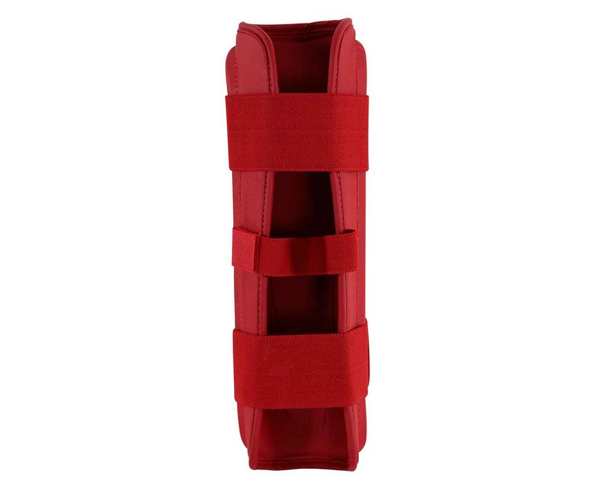 Защита голени Adidas WAKO Kickboxing Shin Guards красная adiWAKOSG01