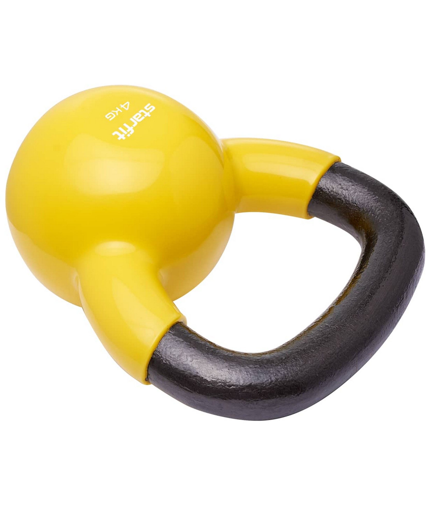 Гиря виниловая 4 кг Star Fit DB-401 желтый