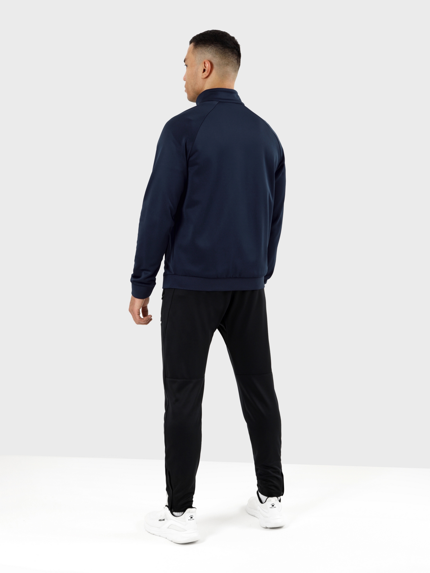Олимпийка Kelme Knitted Jacket (plus Fleece) 7461WT1143-416 Dark Blue