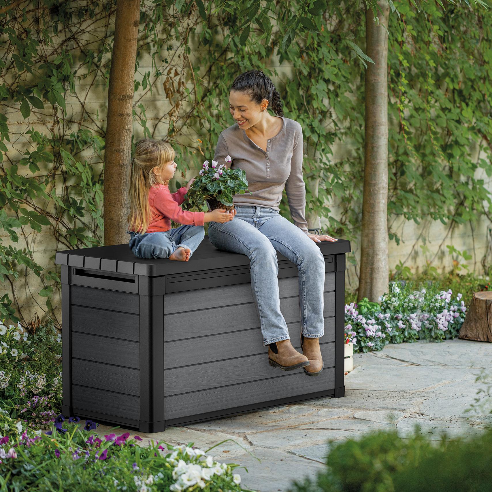 Сундук Кортина (Cortina box 380L) графит