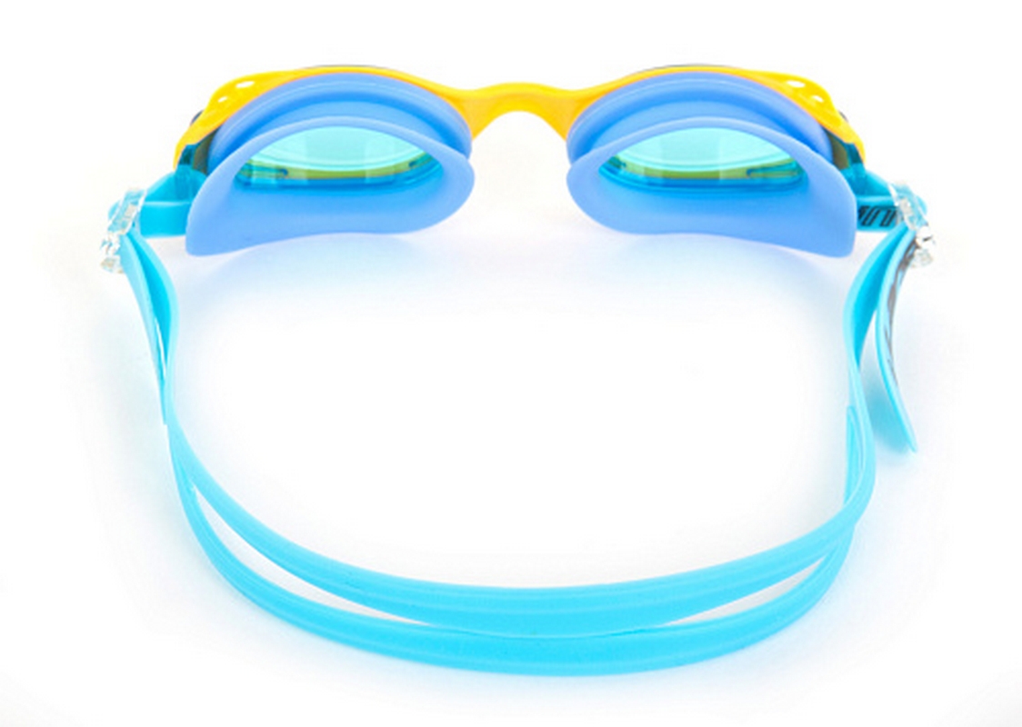 Очки плавательные детские Larsen DS-GG209 yellow\blue
