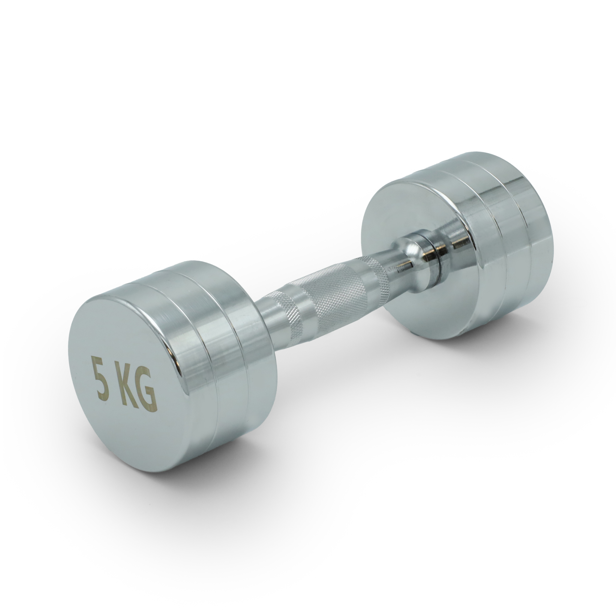 Гантель круглая хромированная 5 кг UnixFit PRO DBRND5PCEx2 2 шт