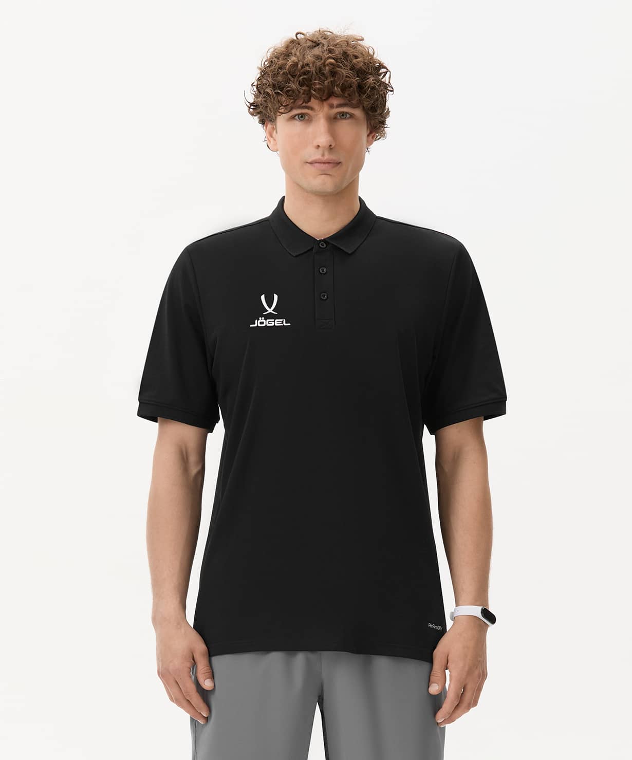 Поло Jogel PREMIER PerFormDRY CVC Polo, черный