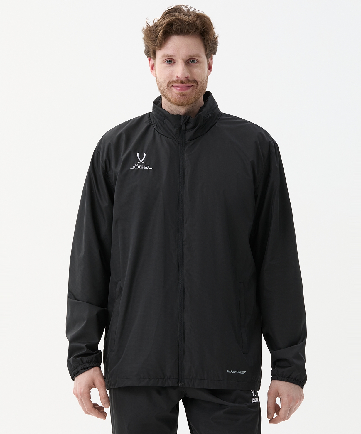 Куртка ветрозащитная Jogel DIVISION PerFormPROOF Shower Jacket, черный