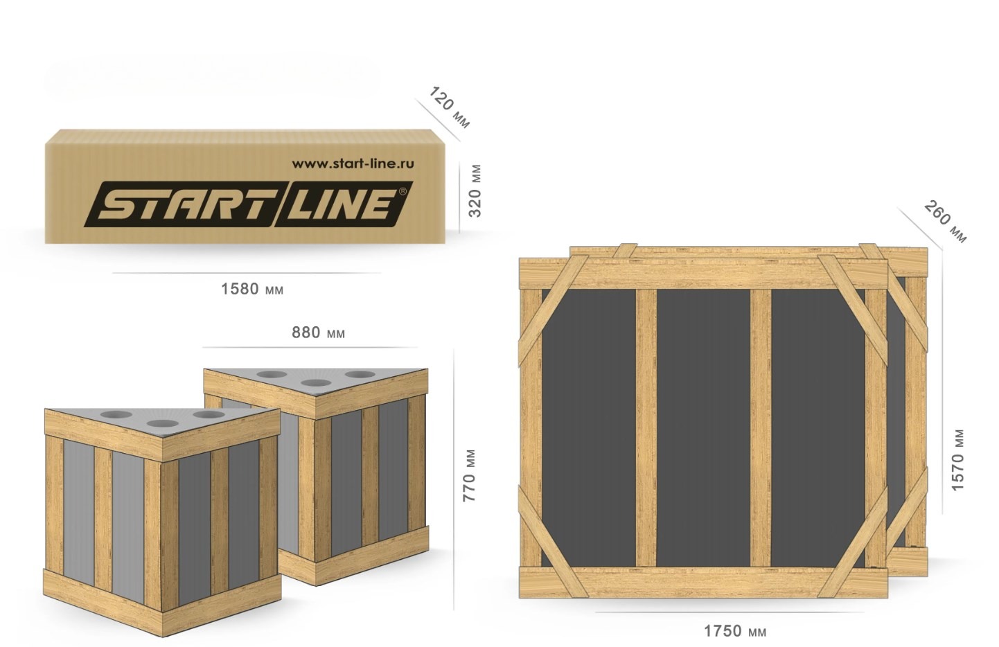 Теннисный стол Всепогодный Start Line City Power DESIGN 60-719