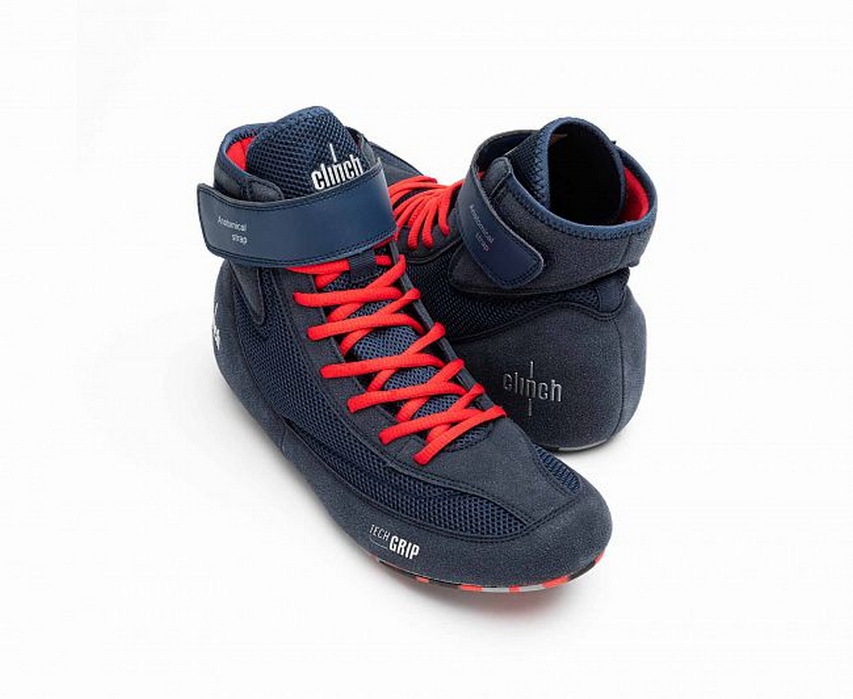 Борцовки Clinch Grip 2.0 C420 сине-красный