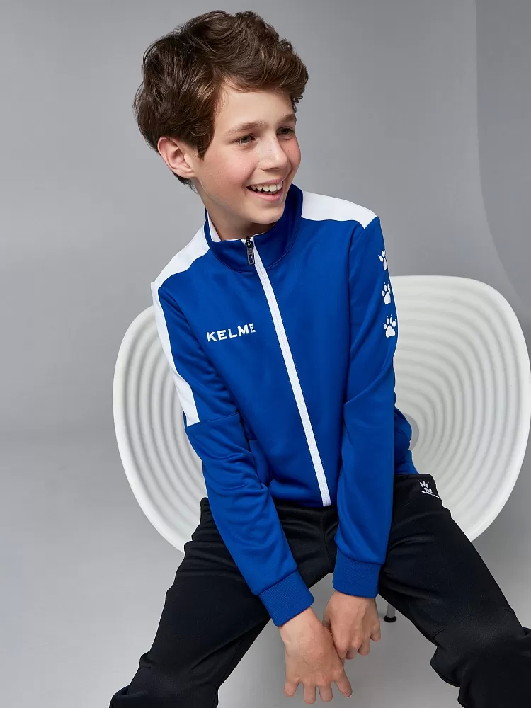 Детский спортивный костюм Kelme Tracksuit 3773200-409 Blue\Black