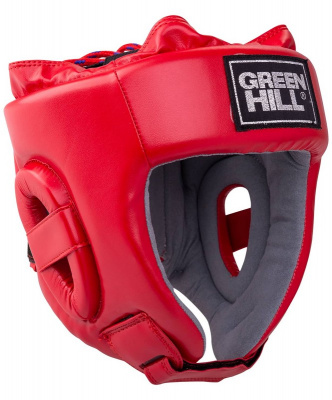 Шлем открытый Green Hill Training HGT-9411 красный