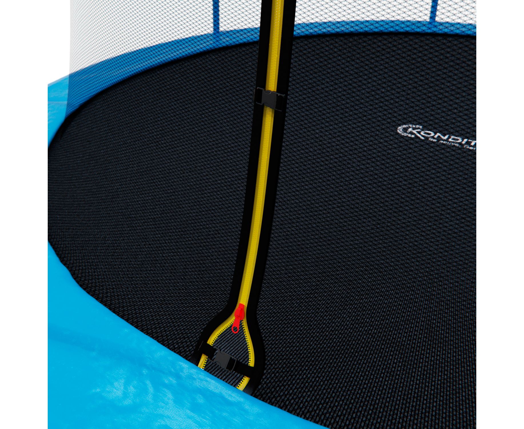 Батут каркасный с сеткой DFC Kondition 14 ft / с лестницей GB10201-14FT-INNER NET