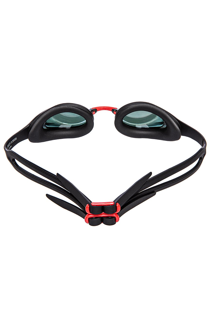 Очки для плавания Mad Wave Alligator mirror M0427 14 0 05W Красный