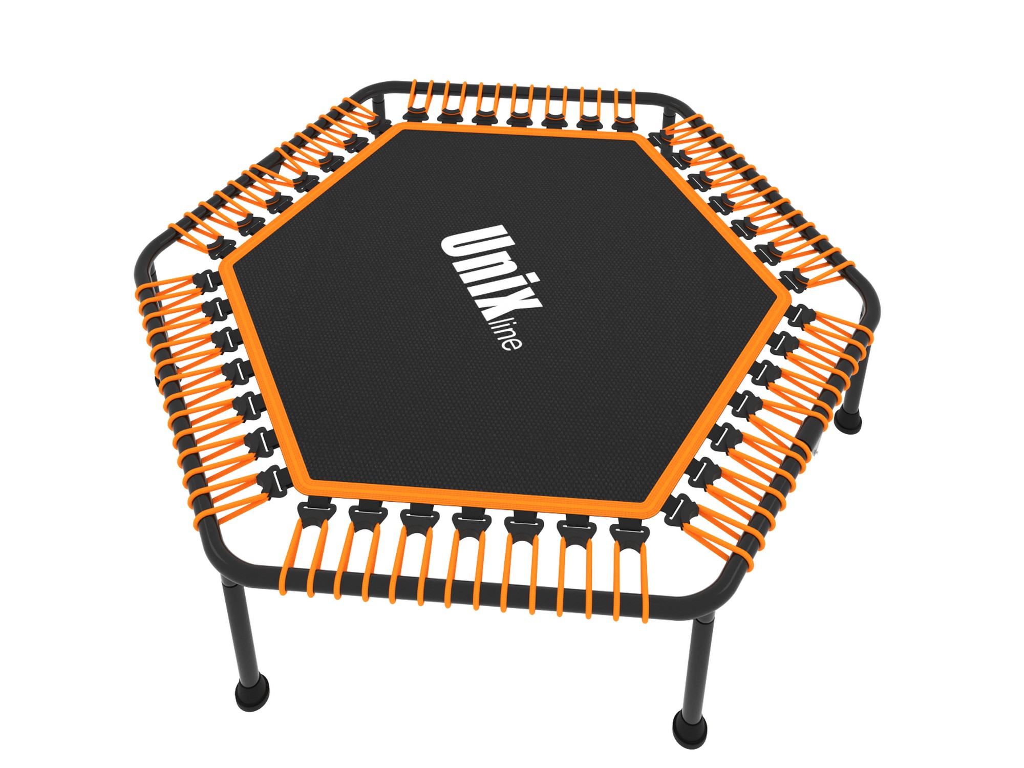 Батут Unix Line FITNESS Lite TR130FITWHO Orange (130 cm)