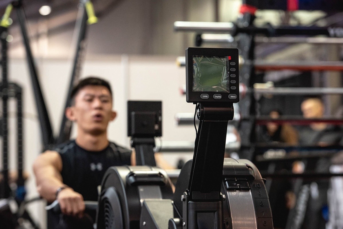 Гребной тренажер YouSteel Air Rower