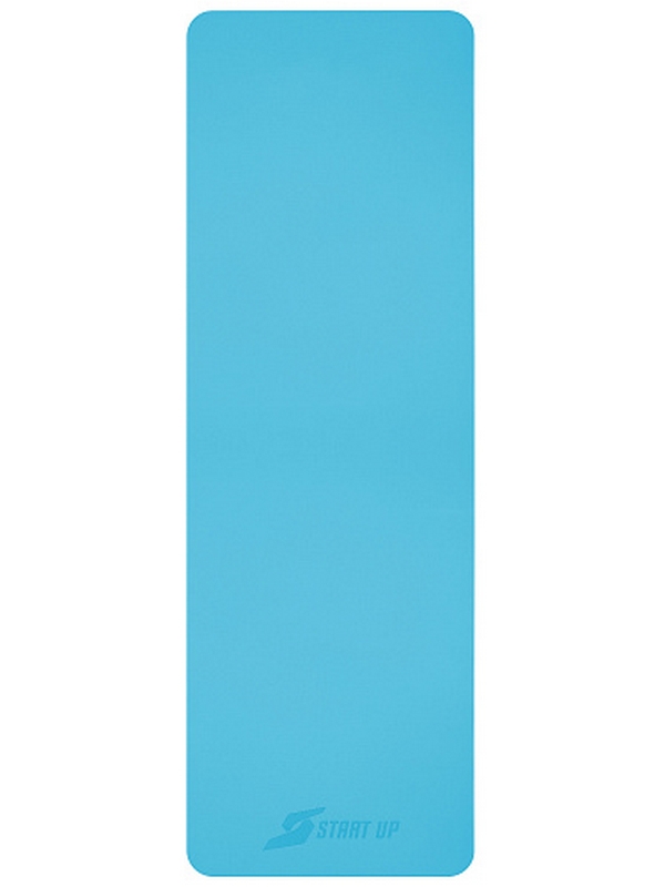 Коврик для фитнеса и йоги, TPE, 183х61х0,6см Start Up ZH-01 Blue\Gray