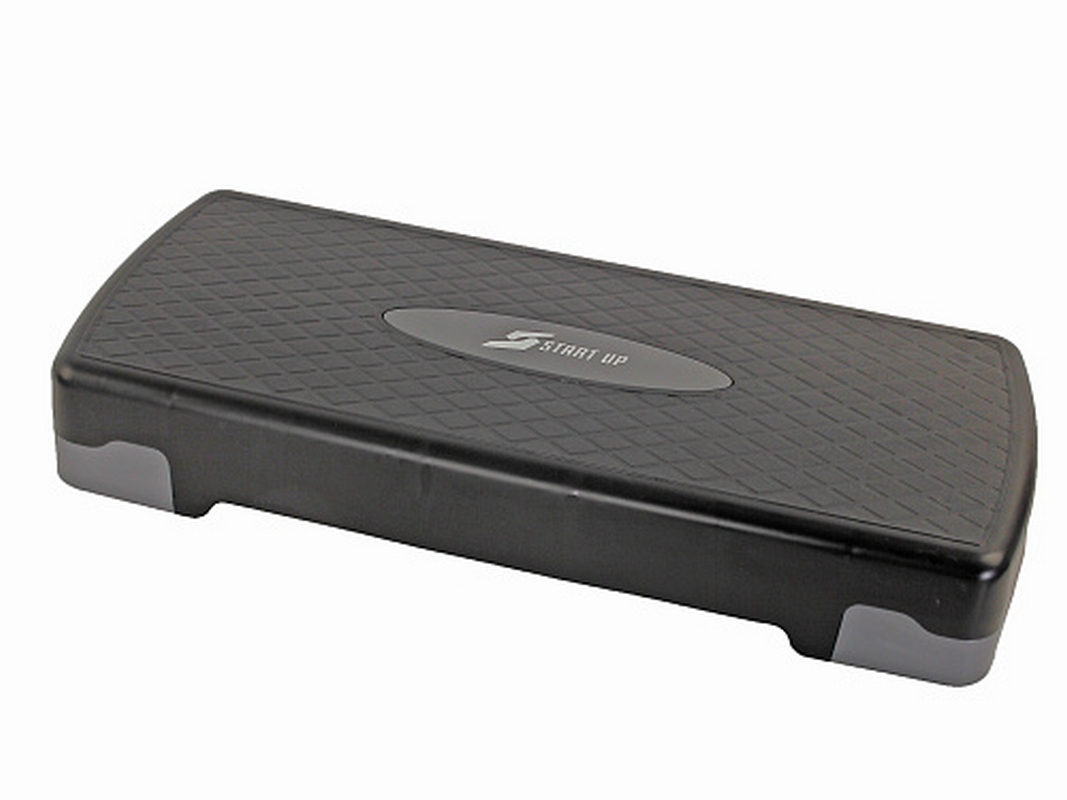 Степ-платформа 68x28x10/15см (2 уровня) Start Up ECE 059 черный