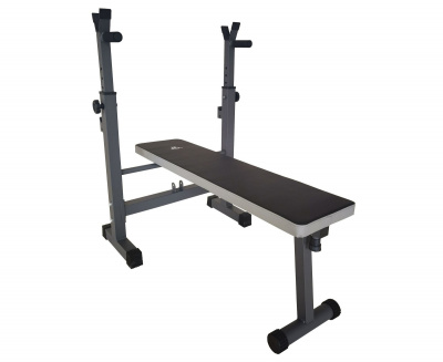 Скамья со стойками под штангу DFC D322 | Premium Fitness