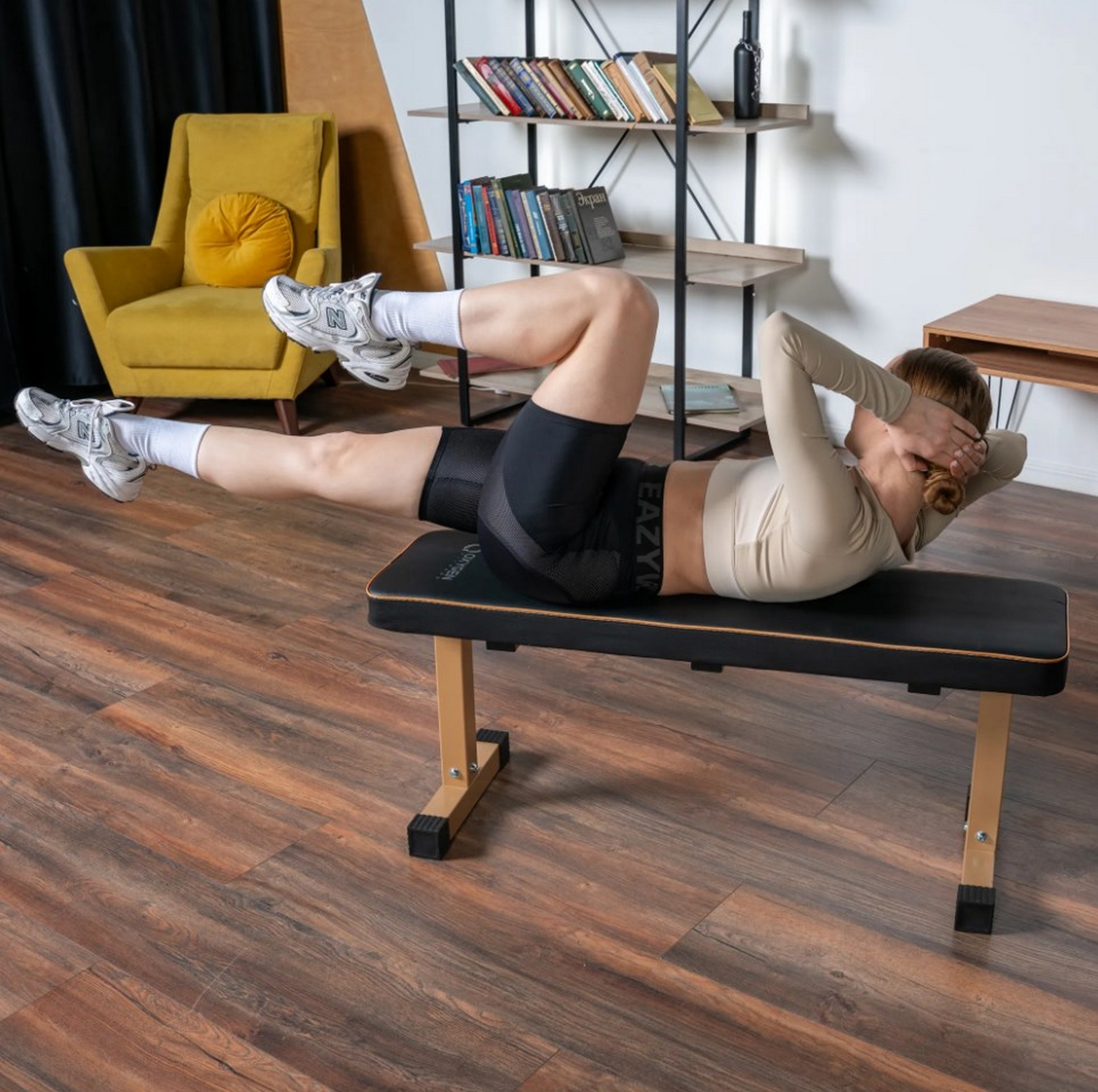 Силовая скамья прямая домашняя Oxygen Fitness MEEKER | Premium Fitness