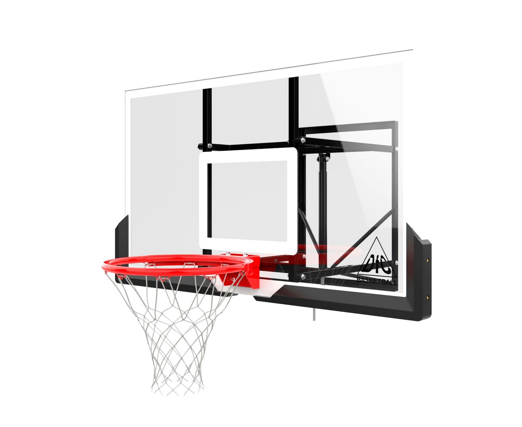 Баскетбольный щит DFC 136x80см, поликарбонат BOARD54P