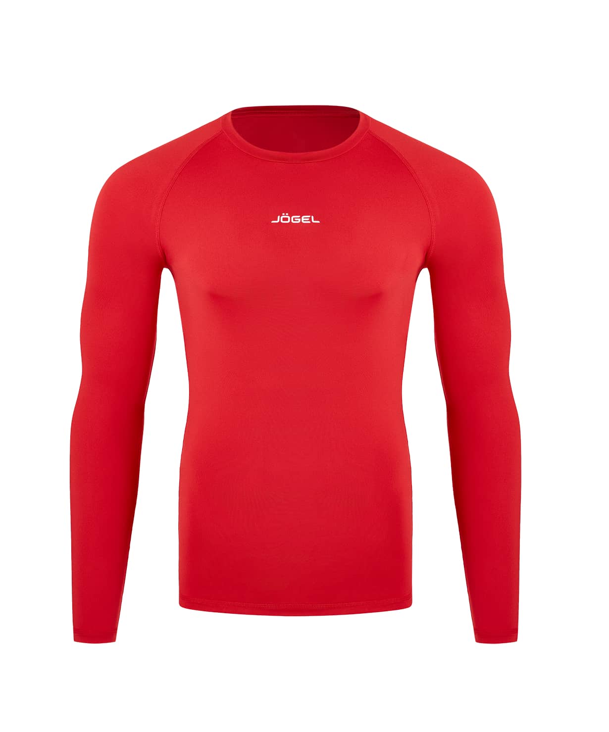 Футболка компрессионная с длинным рукавом Jogel CAMP PerFormDRY Baselayer LS Tee, красный