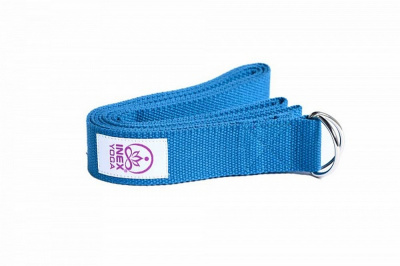 Ремень для йоги Inex Stretch Strap YSTRAP-651\24-BL-00 синий