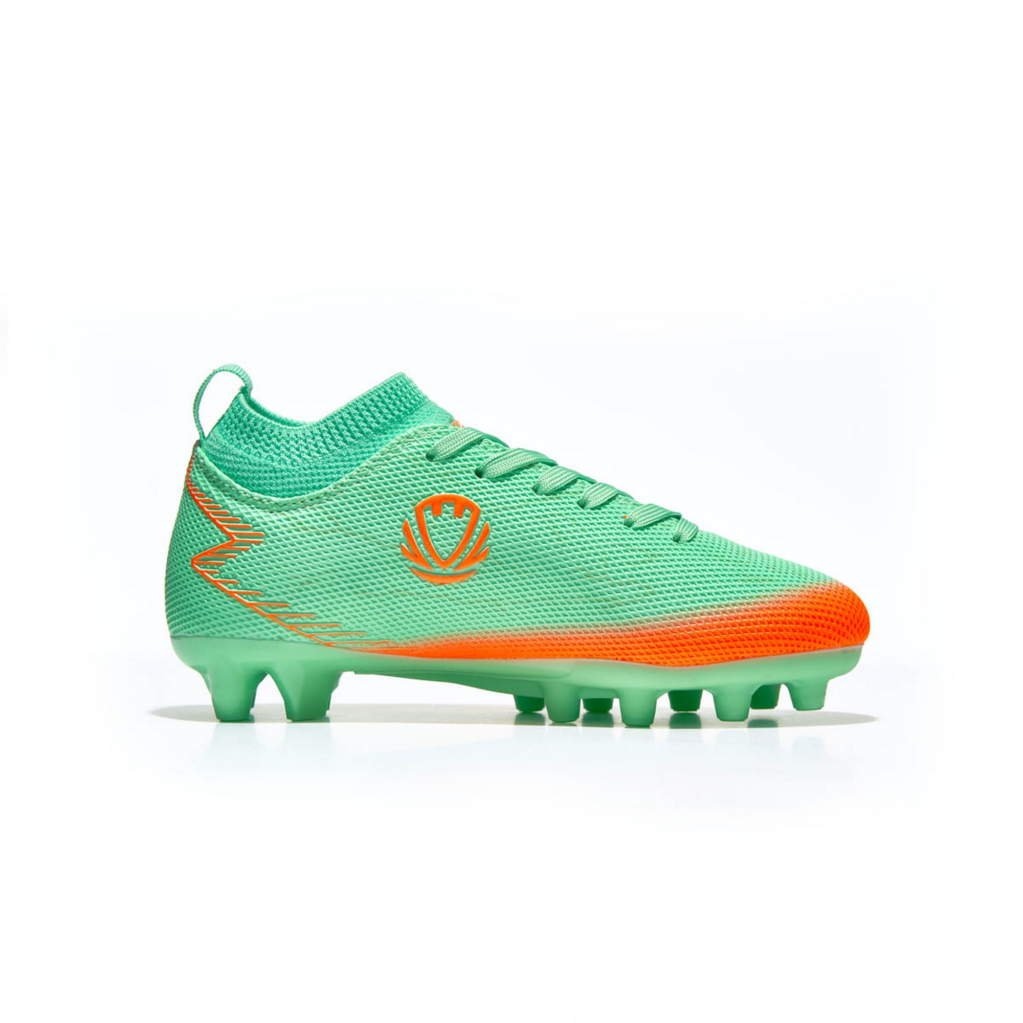 Бутсы футбольные Torres GARRA TS35824950 с носком, мятный
