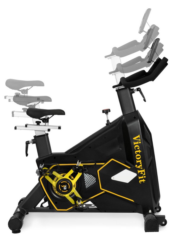 Спинбайк VictoryFit VF-GymRider 225 черный