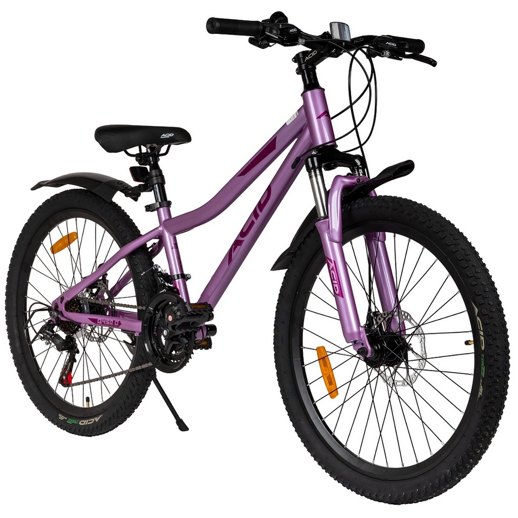 Велосипед 24" Acid Q 450 D 2026 056290 Rose Quartz\Deep Purple