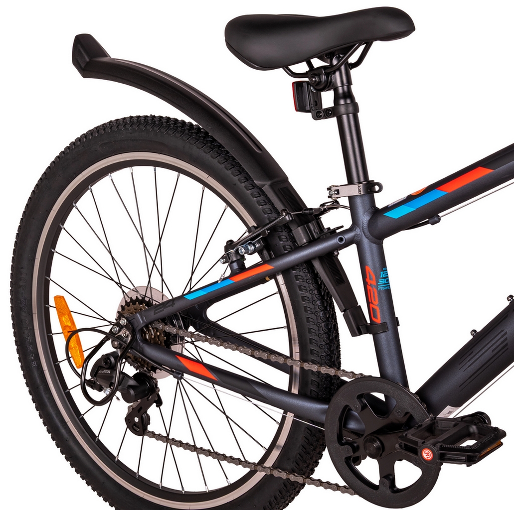 Велосипед 24" Stels Turbo 420 V (рама 12) (ALU рама) (6-ск.) 2026 X0000001861 Антрацитовый