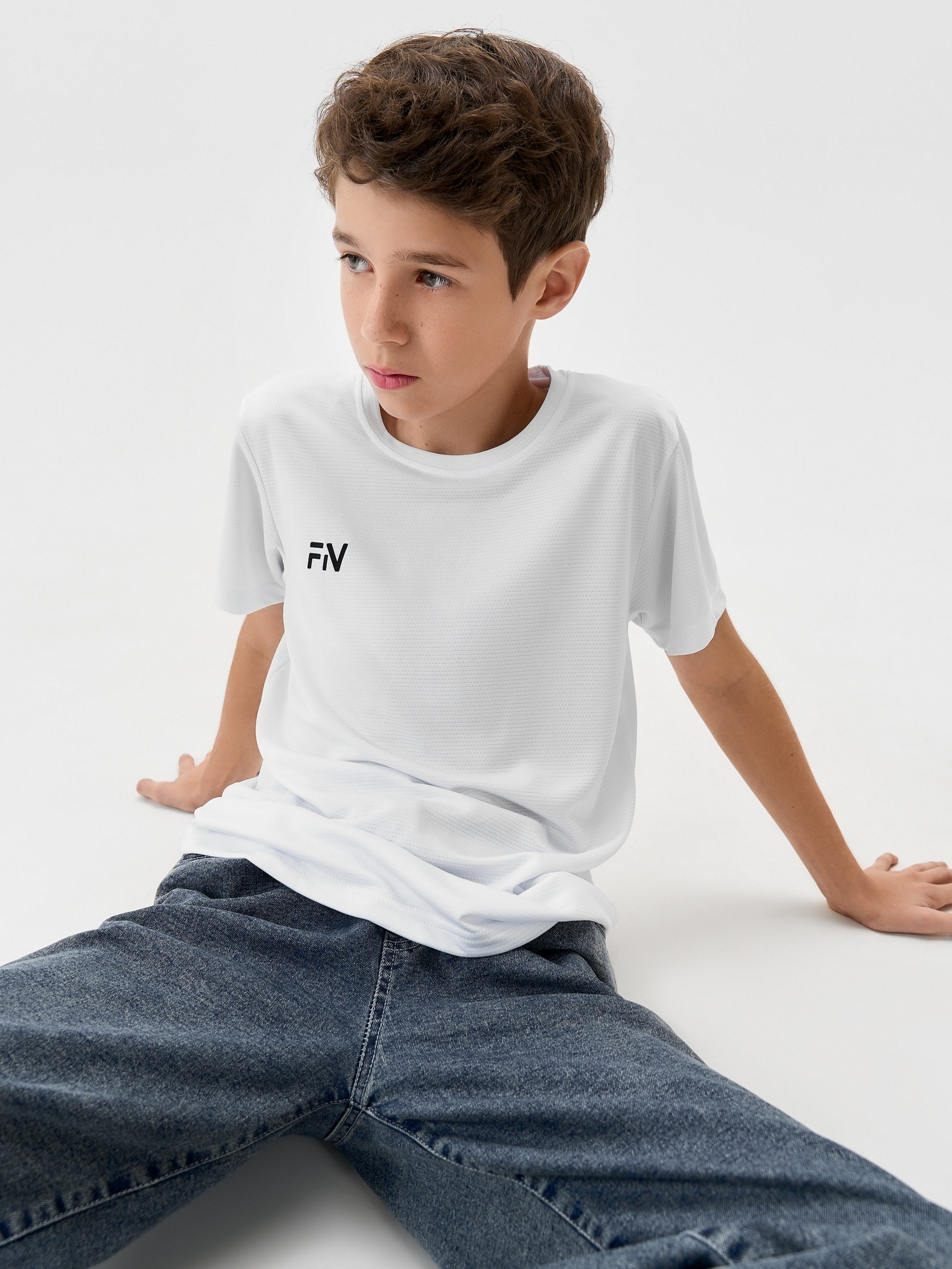 Детская футболка FN T-Shirt Kid KFN4011001-100 White