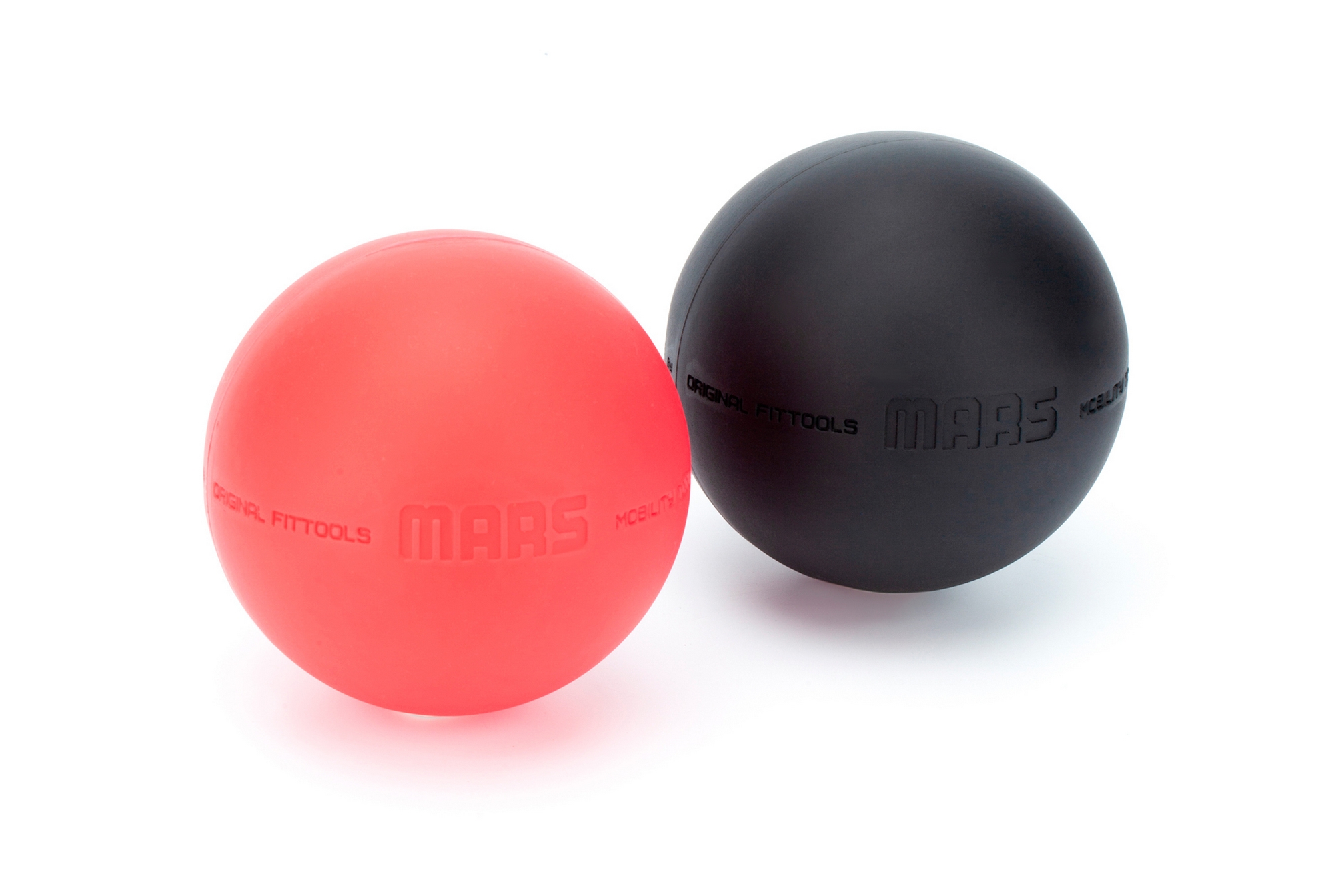 Мяч для МФР 9см одинарный (без коробки) Original Fit.Tools FT-MARS-RED-DSC красный