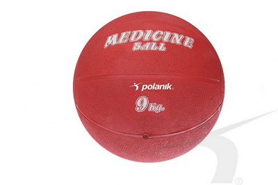 Медицинбол Polanik резина, 9 кг 929-PLG-9