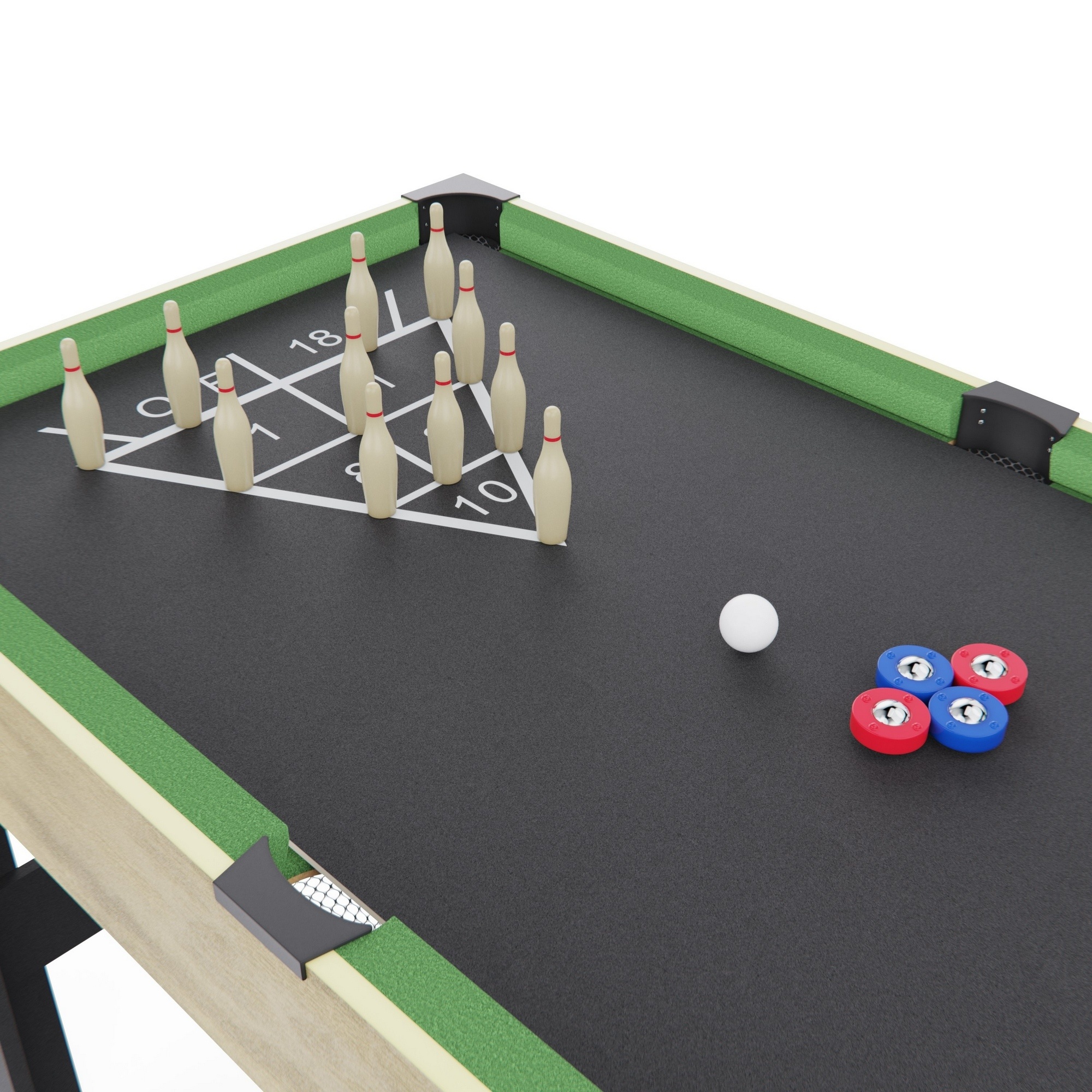 Игровой стол - трансформер 10 в 1, 122x61 см, 48" DFC UY10247NA