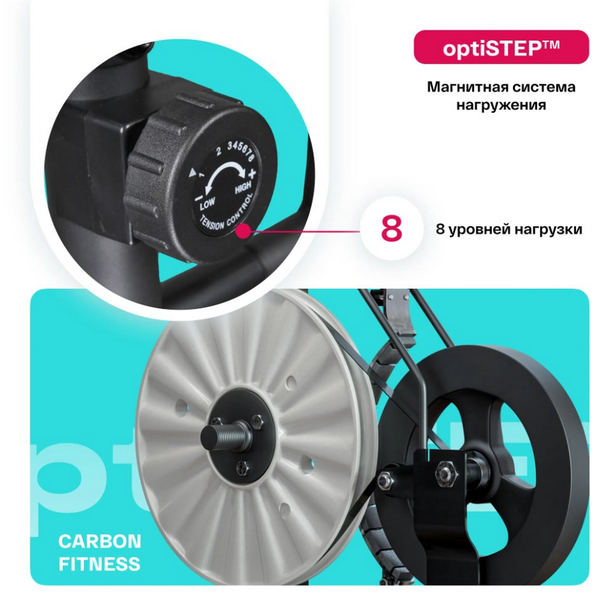 Эллиптический тренажер домашний Carbon Fitness E40